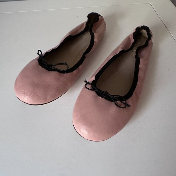 J. Crew Pink and Black Flats - Picture 3 of 10